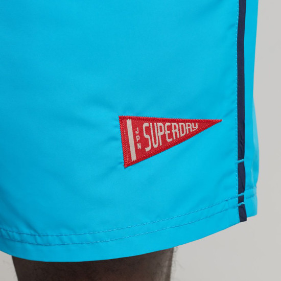 Superdry Ανδρικό μαγιό Vintage Varsity Swim Shorts